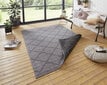 NORTHRUGS kaksipuolinen matto Twin Supreme Black Antracite, 80x150 cm hinta ja tiedot | Isot matot | hobbyhall.fi