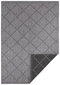 NORTHRUGS kaksipuolinen matto Twin Supreme Black Antracite, 120x170 cm hinta ja tiedot | Isot matot | hobbyhall.fi