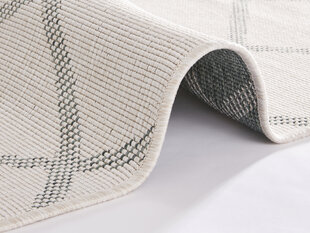 NORTHRUGS kaksipuolinen matto Twin Supreme Green Cream, 80x250 cm hinta ja tiedot | Isot matot | hobbyhall.fi