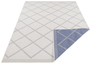 NORTHRUGS kaksipuolinen matto Twin Supreme Blue Cream, 80x150 cm hinta ja tiedot | Isot matot | hobbyhall.fi