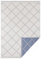 NORTHRUGS kaksipuolinen matto Twin Supreme Blue Cream, 160x230 cm hinta ja tiedot | Isot matot | hobbyhall.fi