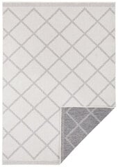 Kaksipuolinen matto NORTHRUGS Twin Supreme Grey Cream, 200x290 cm hinta ja tiedot | Isot matot | hobbyhall.fi