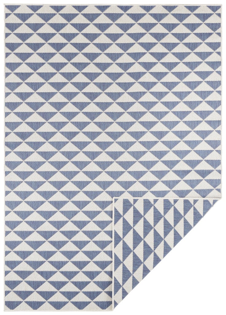 NORTHRUGS kaksipuolinen matto Twin Supreme Blue Cream, 120x170 cm hinta ja tiedot | Isot matot | hobbyhall.fi