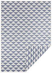 Kaksipuolinen matto NORTHRUGS Twin Supreme Blue Cream, 200x290 cm hinta ja tiedot | Isot matot | hobbyhall.fi