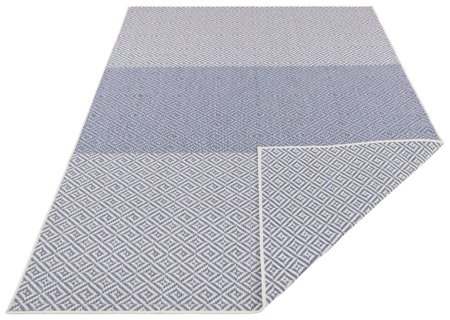 Kaksipuolinen matto NORTHRUGS Twin Supreme Blue Cream, 200x290 cm hinta ja tiedot | Isot matot | hobbyhall.fi