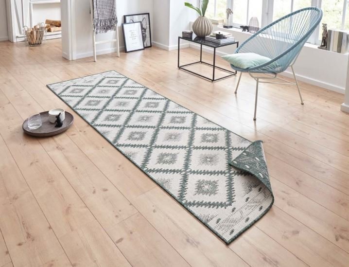 Kaksipuolinen ulkomatto NORTHRUGS Malibu, 80x250 cm hinta ja tiedot | Isot matot | hobbyhall.fi