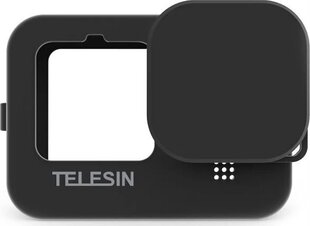 Telesin silikonikotelo GoPro Hero 9 / Hero 10 kameroille, musta hinta ja tiedot | Telesin Puhelimet, älylaitteet ja kamerat | hobbyhall.fi