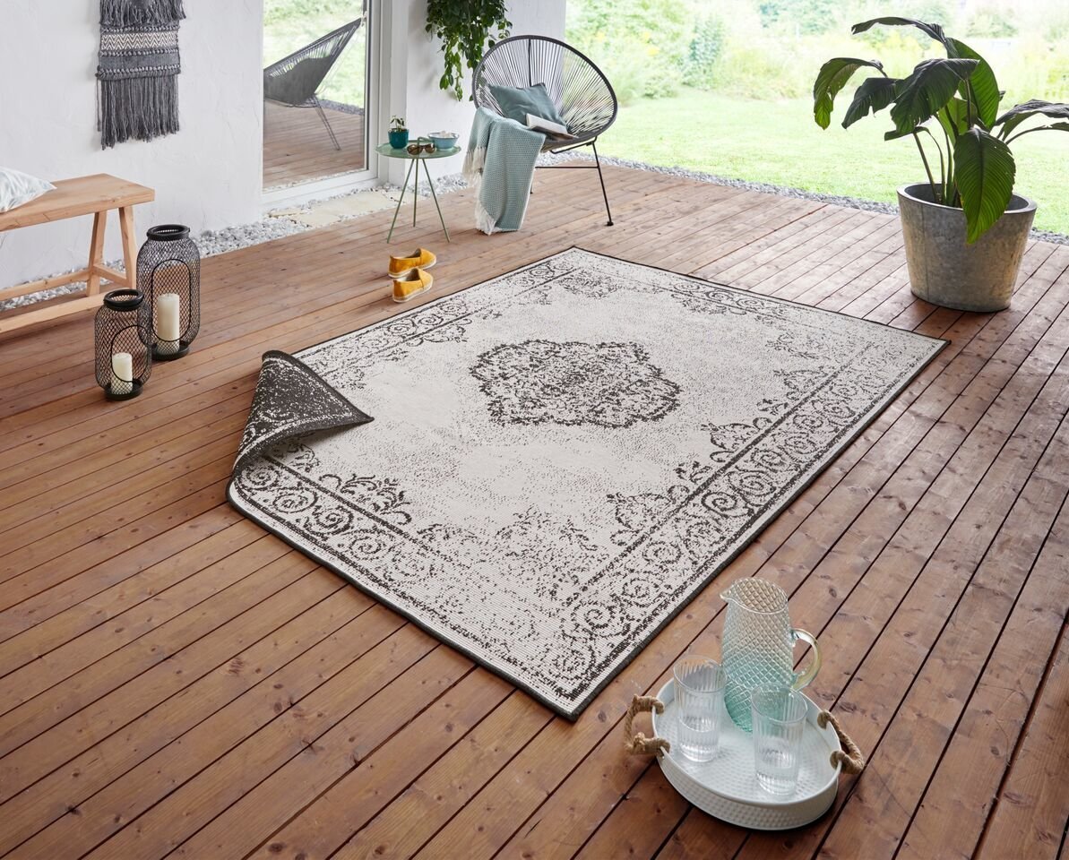 NORTHRUGS kaksipuolinen ulkomatto Cebu, 80x150 cm hinta ja tiedot | Isot matot | hobbyhall.fi