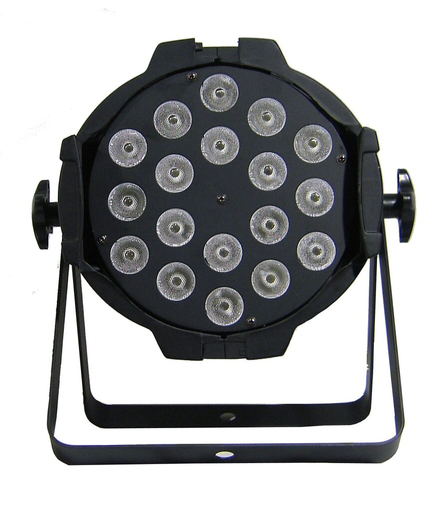 Projektori Flash LED PAR 64 18x10W RGBW 4in1 F7000048F hinta ja tiedot | Soittimien lisätarvikkeet | hobbyhall.fi