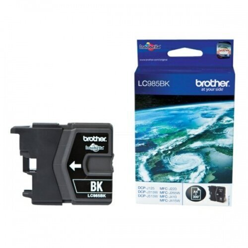 Brother LC985BK Ink Cartridge, Black hinta ja tiedot | Laserkasetit | hobbyhall.fi