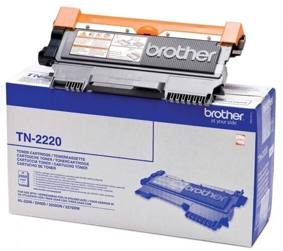 Brother TN-2220 värikasetti, musta hinta ja tiedot | Laserkasetit | hobbyhall.fi