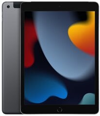 Apple iPad 2021 (256 GB) WiFi + LTE MK4E3FD/A hinta ja tiedot | Apple Tabletit ja e-kirjojen lukulaitteet | hobbyhall.fi
