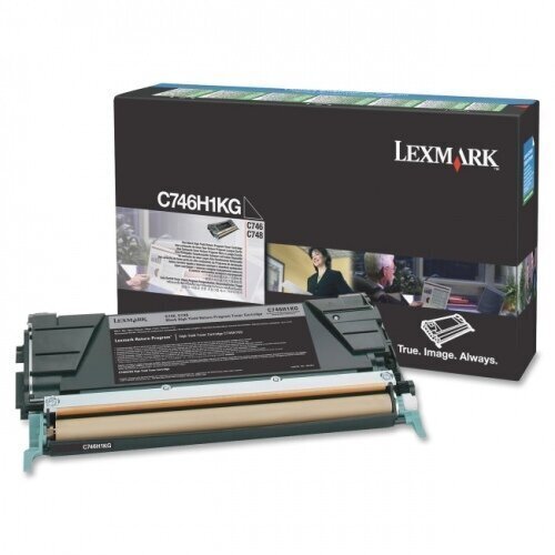 Lexmark C746H3KG Cartridge, Black, 12000 hinta ja tiedot | Laserkasetit | hobbyhall.fi