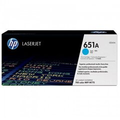 HP Toner 651A Cyan hinta ja tiedot | Laserkasetit | hobbyhall.fi