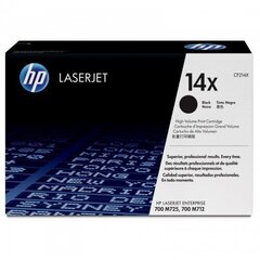 HP Toner 14X black hinta ja tiedot | Laserkasetit | hobbyhall.fi