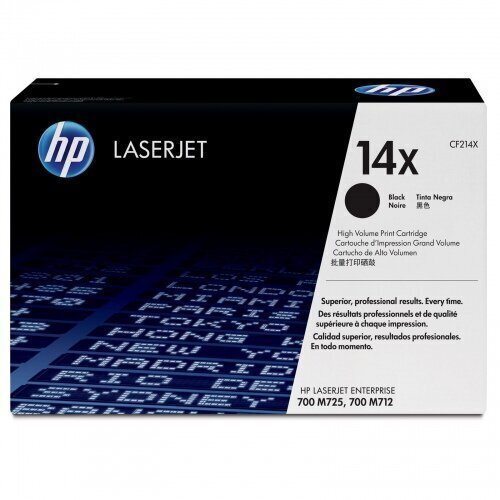 HP Toner 14X black hinta ja tiedot | Laserkasetit | hobbyhall.fi