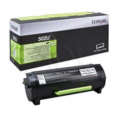 Lexmark 502U Ultra High Yield Return Programme mustekasetti (20K) malleille MS510dn / MS610de / MS610dn / MS610dte hinta ja tiedot | Laserkasetit | hobbyhall.fi