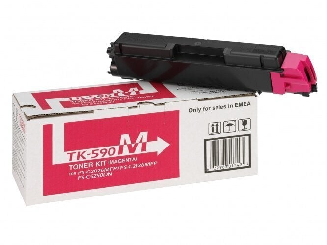 KYOCERA TK-590M tooner magneta (5000lk) hinta ja tiedot | Laserkasetit | hobbyhall.fi