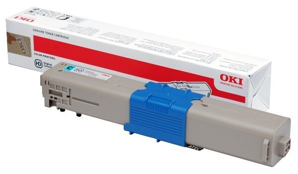 OKI cartridge C300/C500 cyan 2000 pages hinta ja tiedot | Laserkasetit | hobbyhall.fi