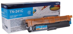 Brother TN-241C Toner Cartridge, Cyan hinta ja tiedot | Laserkasetit | hobbyhall.fi