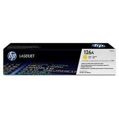 HP Toner 126A yellow HV hinta ja tiedot | Laserkasetit | hobbyhall.fi