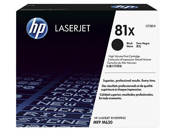HP 81X High Yield Black Toner LJ Enterpr hinta ja tiedot | Laserkasetit | hobbyhall.fi