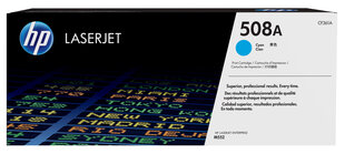 HP 508A Tonercartridge cyan hinta ja tiedot | Laserkasetit | hobbyhall.fi