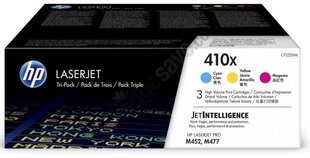 HP 410X LaserJet Toner Cartridges CMY 3p hinta ja tiedot | Laserkasetit | hobbyhall.fi
