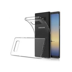 Usams ensisijainen erittäin ohut silikoniselkäkotelo Samsung Note 8 Läpinäkyvälle hinta ja tiedot | Puhelimen kuoret ja kotelot | hobbyhall.fi