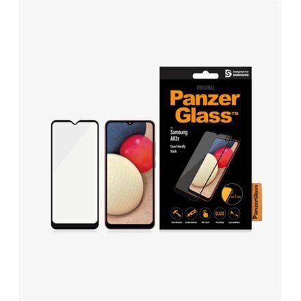 PanzerGlass 7262, Samsung Galaxy A02s -puhelimeen, läpinäkyvä hinta ja tiedot | Näytönsuojakalvot ja -lasit | hobbyhall.fi