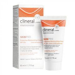 Kosteuttava kasvovoide Ahava Clineral SKINPRO SPF50, 50 ml hinta ja tiedot | Kasvovoiteet | hobbyhall.fi