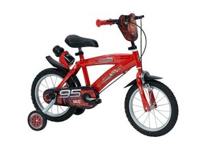 Lasten pyörä Huffy Cars 14" Bike, punainen hinta ja tiedot | Polkupyörät | hobbyhall.fi