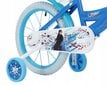 Lasten polkupyörä Huffy Frozen 16" Bike, sininen/valkoinen hinta ja tiedot | Polkupyörät | hobbyhall.fi
