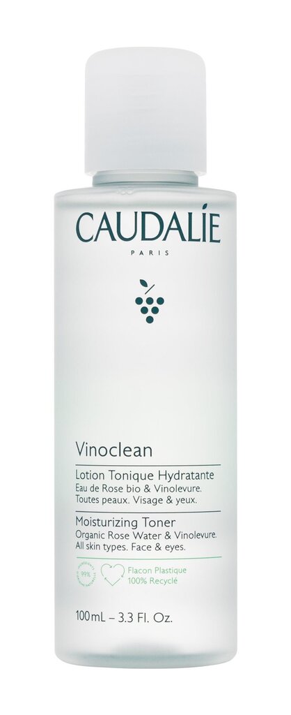 Caudalie Vinoclean kosteuttava kasvovesi 100 ml hinta ja tiedot | Kasvojen puhdistusaineet | hobbyhall.fi