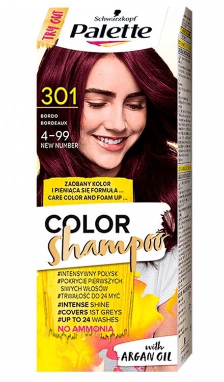 Schwarzkopf Palette Color, 301 Bordeaux hinta ja tiedot | Hiusvärit | hobbyhall.fi