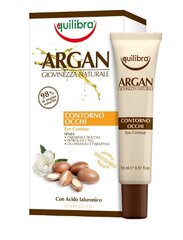 Silmänympärysvoide arganöljyllä Equilibra Argan Natural Youth 15 ml hinta ja tiedot | Silmänympärysvoiteet ja seerumit | hobbyhall.fi