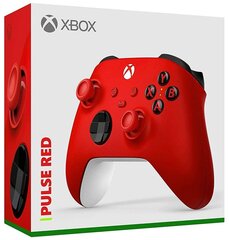 Langaton Microsoft Xbox -ohjain Pulse Red hinta ja tiedot | Microsoft Tietokoneet ja pelaaminen | hobbyhall.fi