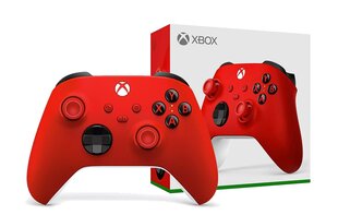 Langaton Microsoft Xbox -ohjain Pulse Red hinta ja tiedot | Ohjaimet ja lisätarvikkeet | hobbyhall.fi