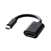 Adapter Dell Mini DisplayPort - 20-pin DisplayPort, 20 cm, musta hinta ja tiedot | Kaapelit ja adapterit | hobbyhall.fi