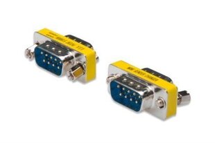 Adapteri ASSMANN RS232 DSUB9 M (pistoke) /DSUB9 M (pistoke) hinta ja tiedot | Adapterit | hobbyhall.fi