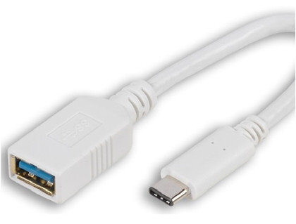 Vivanco USB-C-sovitin - USB-A 3.0 (37559) hinta ja tiedot | Adapterit | hobbyhall.fi