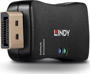 Sovitin AV Lindy DisplayPort - DisplayPort hinta ja tiedot | Lindy Tietokoneet ja pelaaminen | hobbyhall.fi