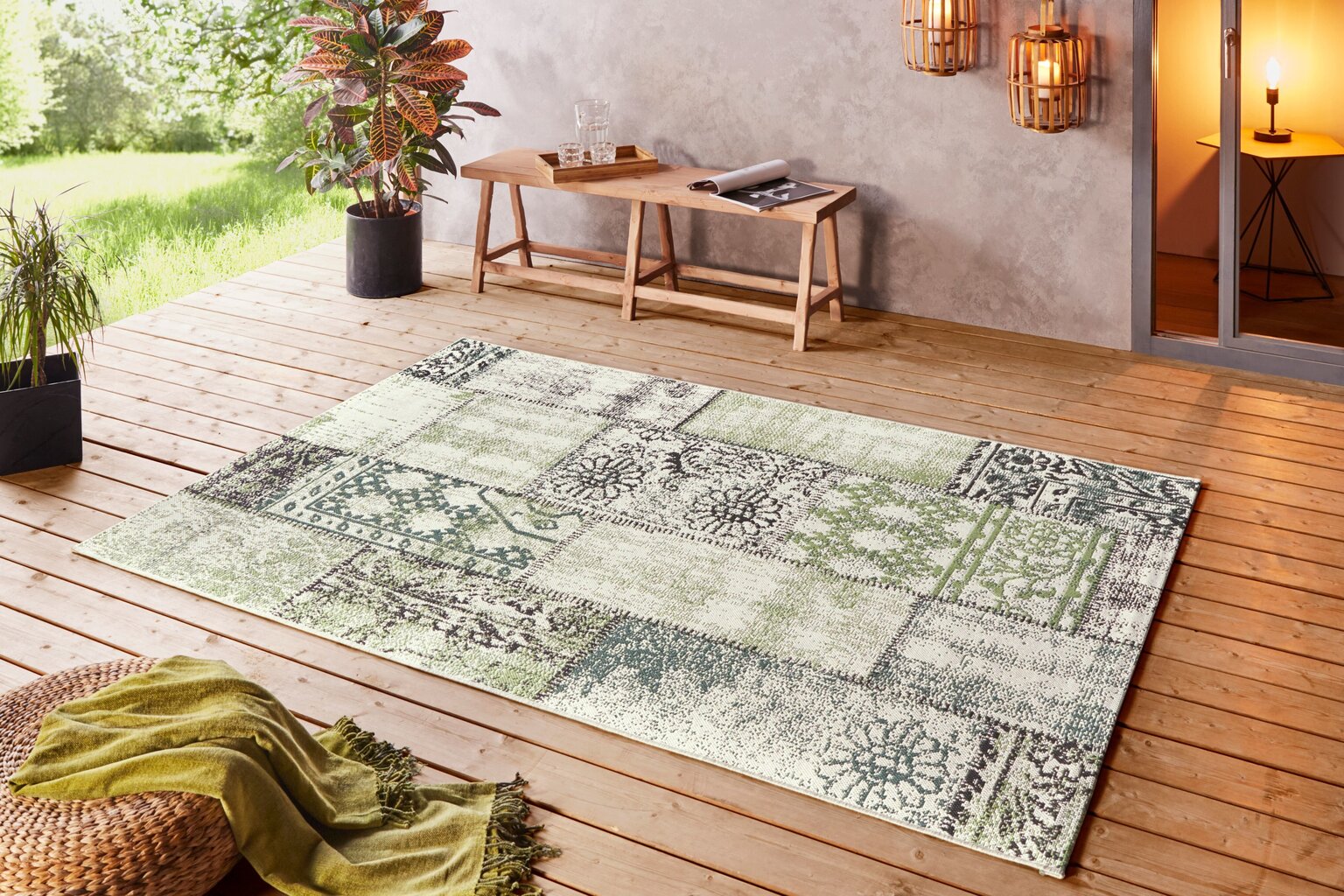 Ulkomatto NORTHRUGS Beach Symi, 200x290 cm hinta ja tiedot | Isot matot | hobbyhall.fi