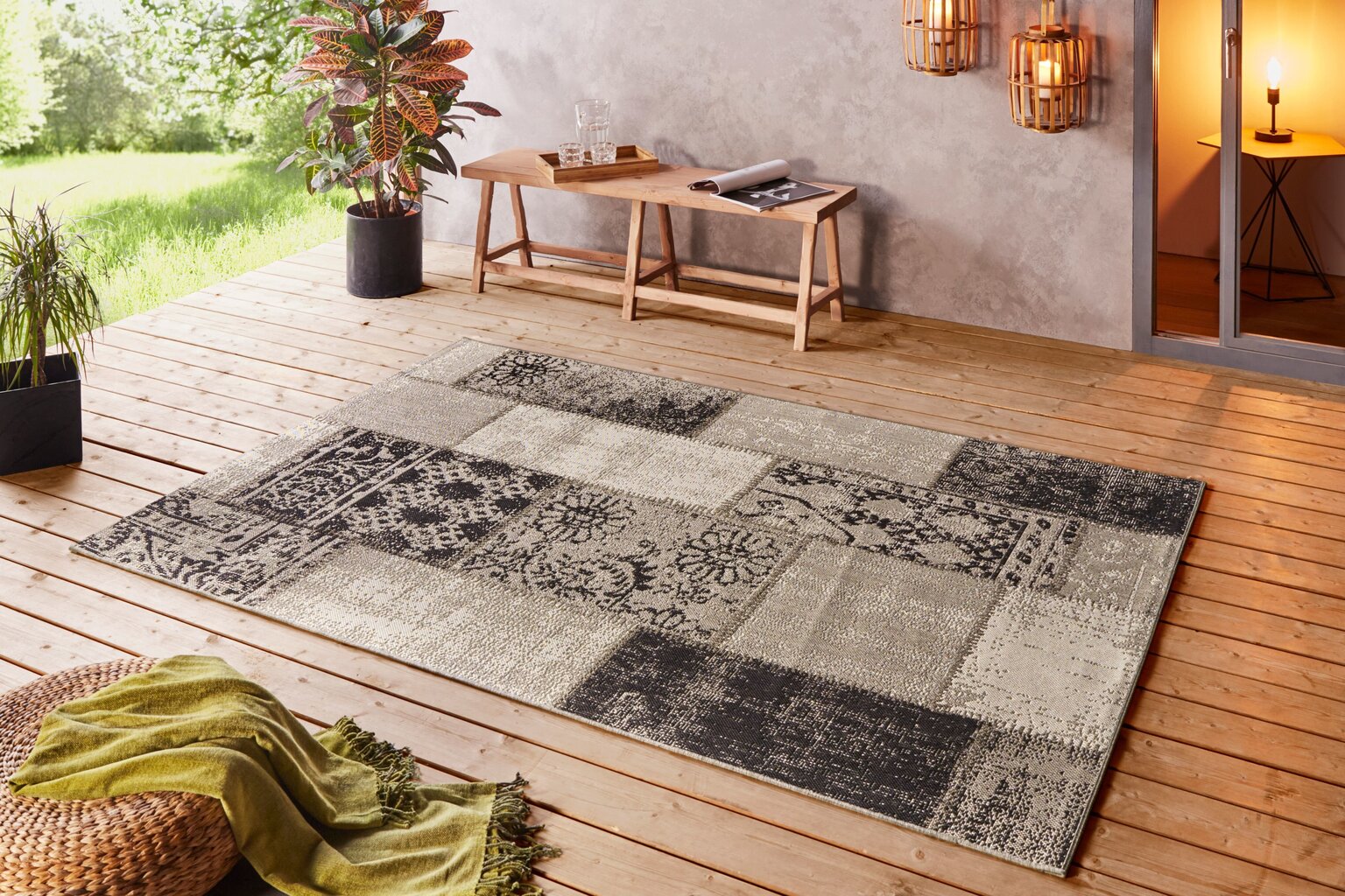 Ulkomatto NORTHRUGS Beach Symi, 120x170 cm hinta ja tiedot | Isot matot | hobbyhall.fi