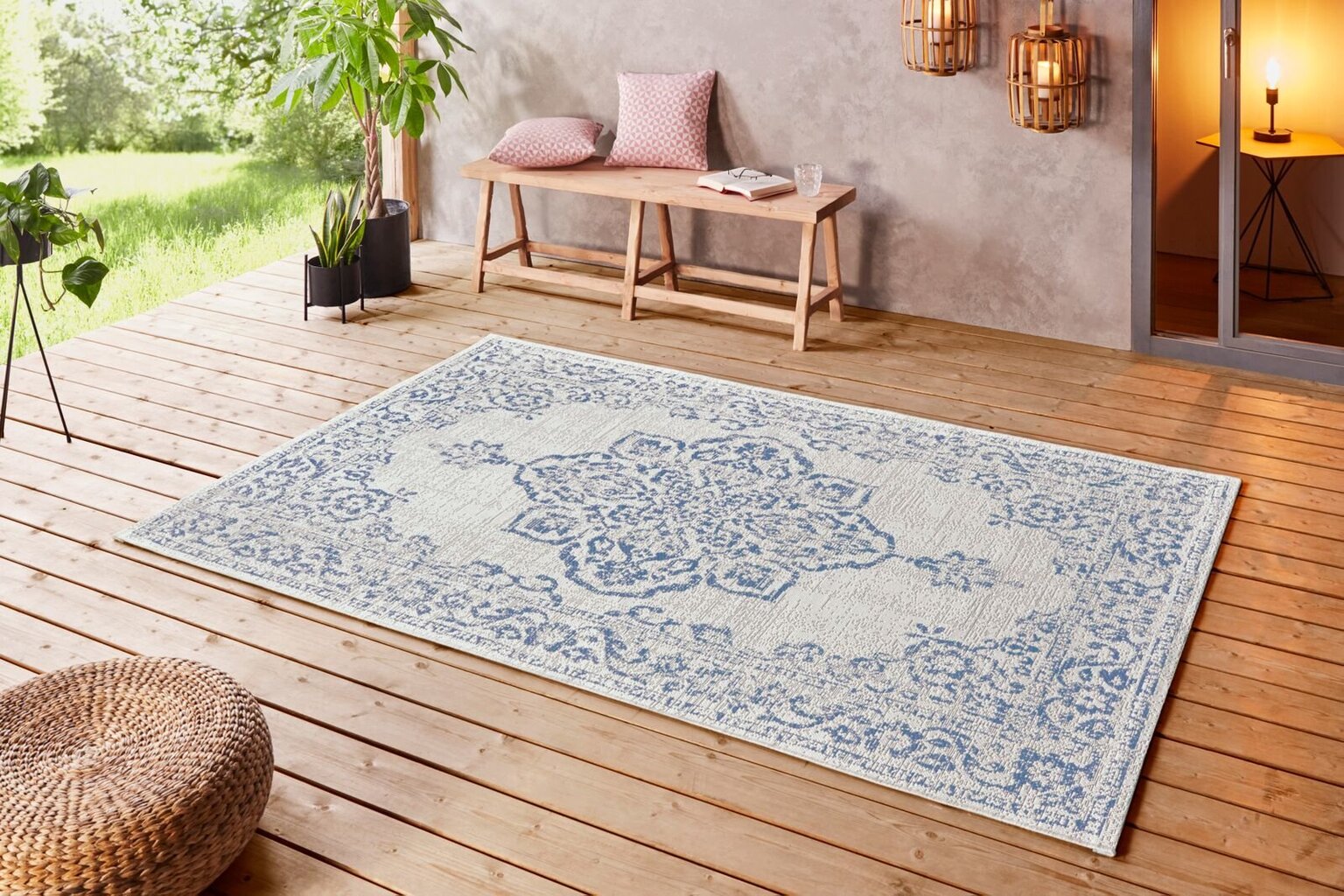 Ulkomatto NORTHRUGS Beach Tilos, 160x230 cm hinta ja tiedot | Isot matot | hobbyhall.fi