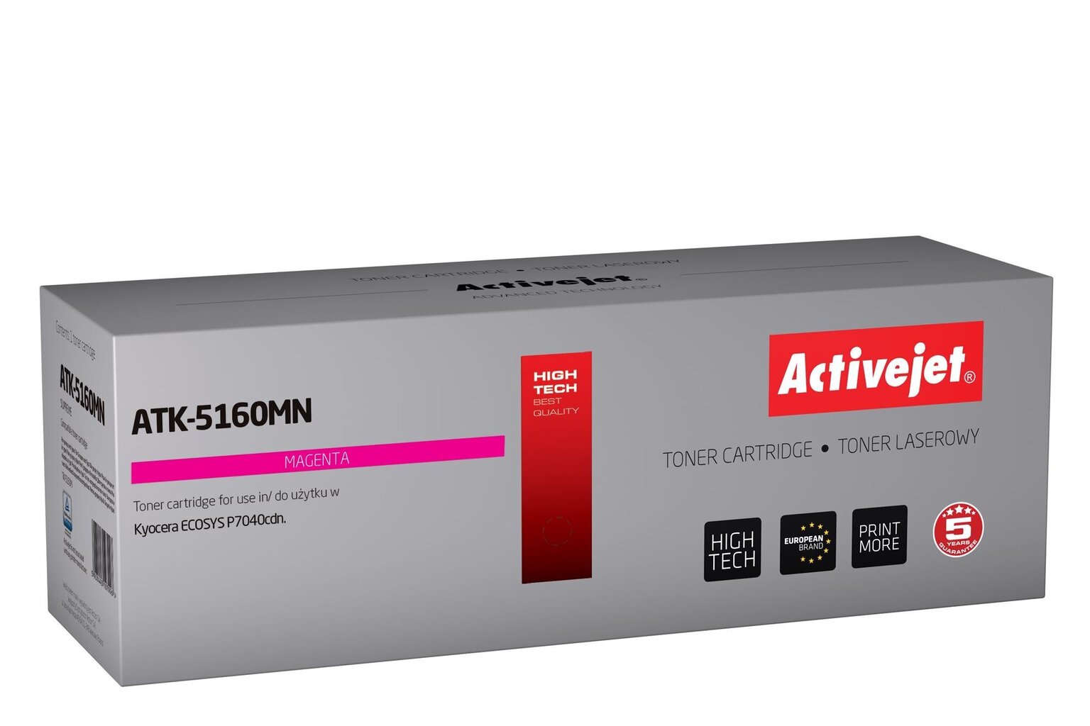 Activejet toner do Kyocera TK-5160M new ATK-5160MN hinta ja tiedot | Laserkasetit | hobbyhall.fi