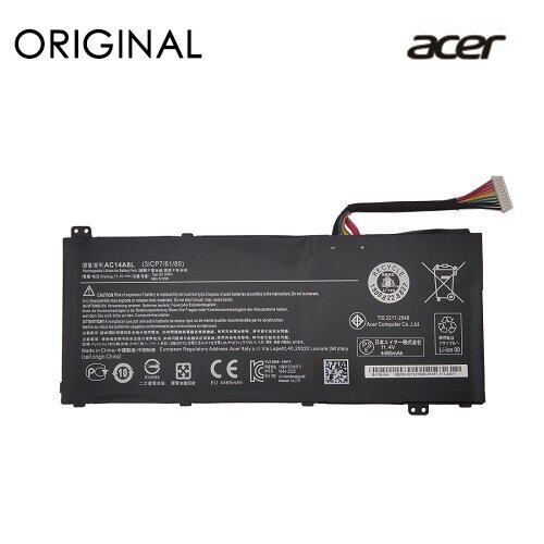Acer AC14A8L -akku kannettaville tietokoneille, 4465 mAh / alkuperäinen hinta ja tiedot | Kannettavien tietokoneiden akut | hobbyhall.fi