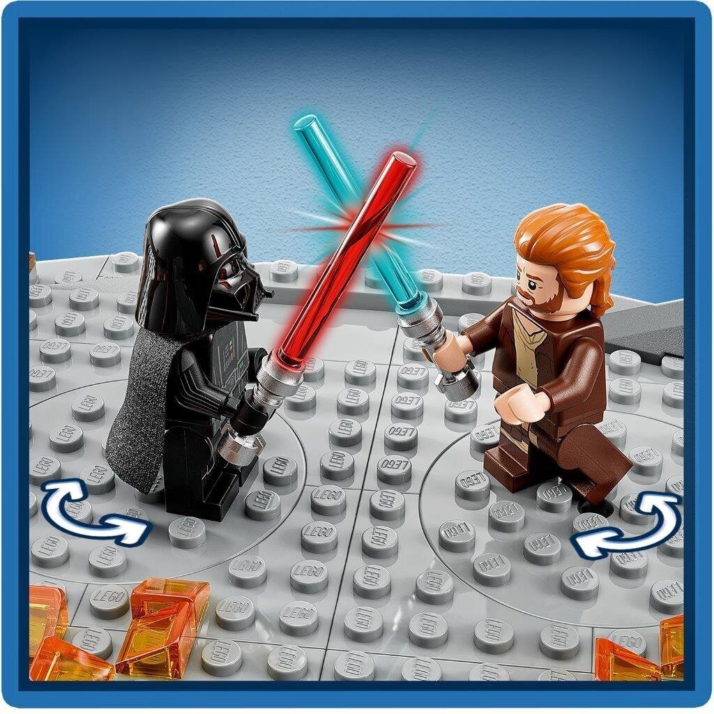75334 LEGO® Star Wars Obi-Wan Kenobi vs. Darth Vader hinta ja tiedot | LEGOT ja rakennuslelut | hobbyhall.fi
