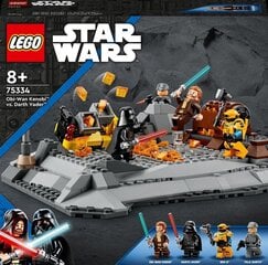 75334 LEGO® Star Wars Obi-Wan Kenobi vs. Darth Vader hinta ja tiedot | LEGOT ja rakennuslelut | hobbyhall.fi