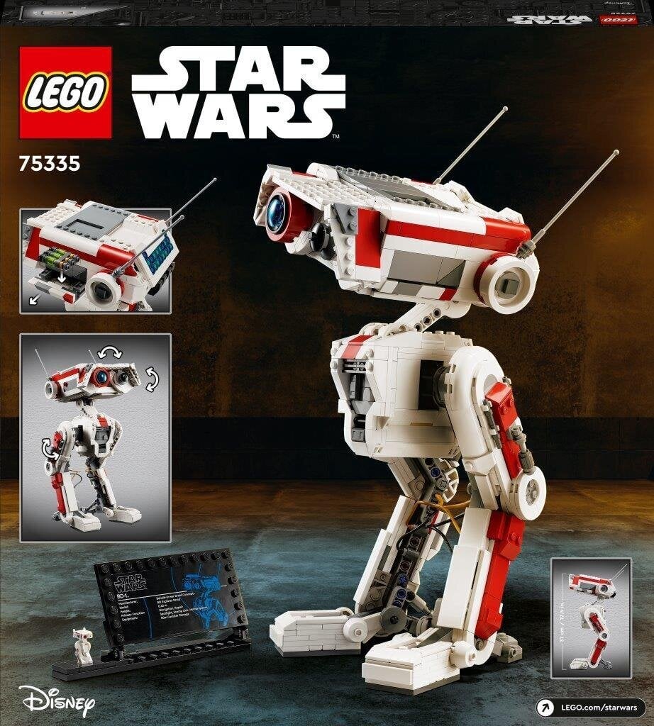 75335 LEGO® Star Wars BD-1 hinta ja tiedot | LEGOT ja rakennuslelut | hobbyhall.fi